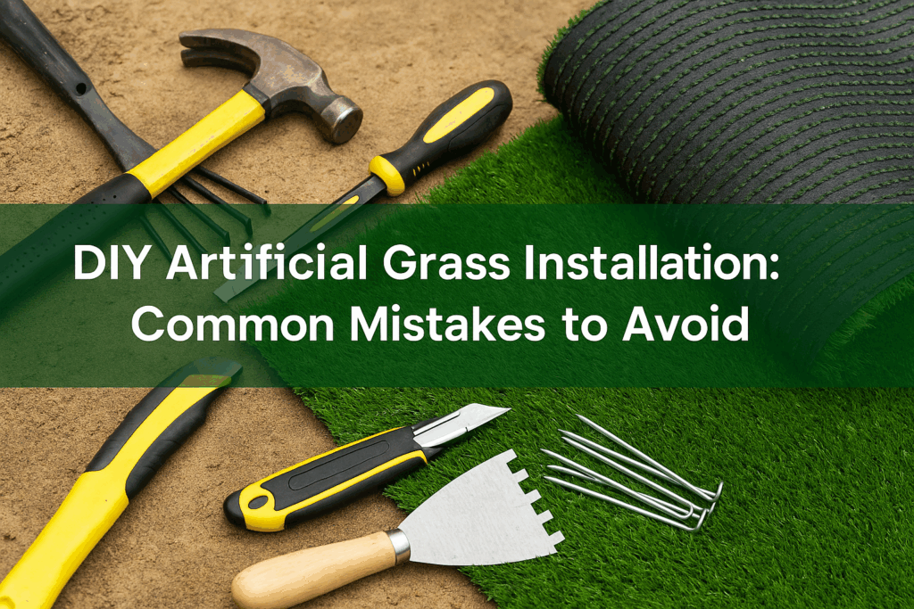 DIY Artificial Grass Installation: Common Mistakes to Avoid
