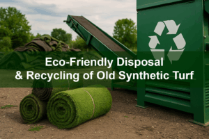 Eco-Friendly Disposal & Recycling of Old Synthetic Turf