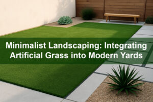 Minimalist Landscaping: Integrating Artificial Grass into Modern Yards