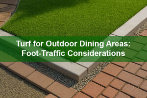 Creative Edging & Borders to Frame Your Artificial Lawn