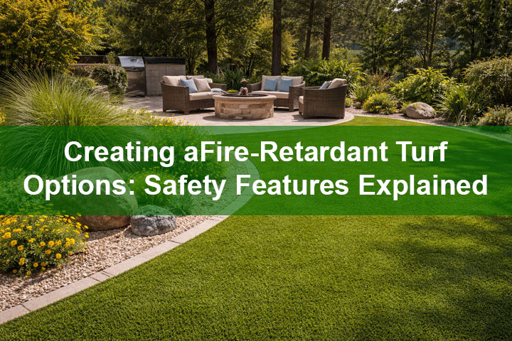 Fire-Retardant Turf Options: Safety Features Explained