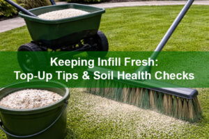 Keeping Infill Fresh: Top-Up Tips & Soil Health Checks