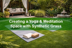 Creating a Yoga & Meditation Space with Synthetic Grass