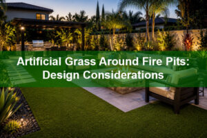 Artificial Grass Around Fire Pits: Design Considerations
