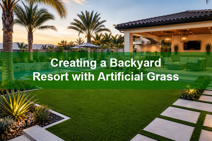 Creating a Backyard Resort with Artificial Grass