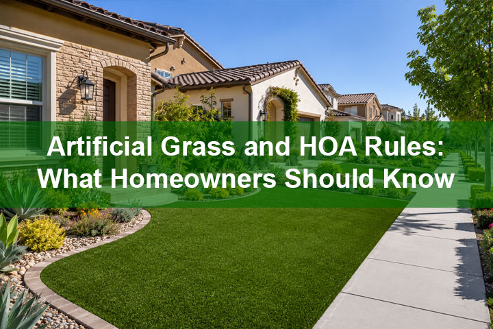 Artificial Grass and HOA Rules