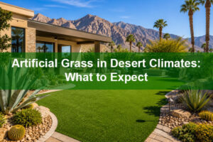 Artificial Grass in Desert Climates: What to Expect