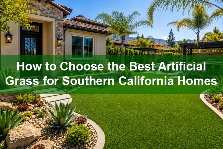 How to Choose the Best Artificial Grass for Southern California Homes