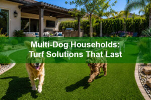 Multi-Dog Households: Turf Solutions That Last