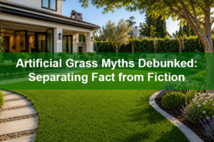 Artificial Grass Myths Debunked: Separating Fact from Fiction