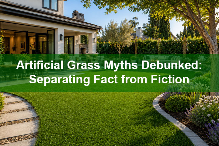 Artificial Grass Myths Debunked: Separating Fact from Fiction