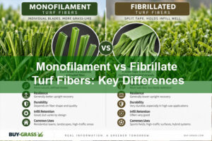 Monofilament vs Fibrillated Turf Fibers: Key Differences