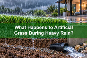What Happens to Artificial Grass During Heavy Rain?